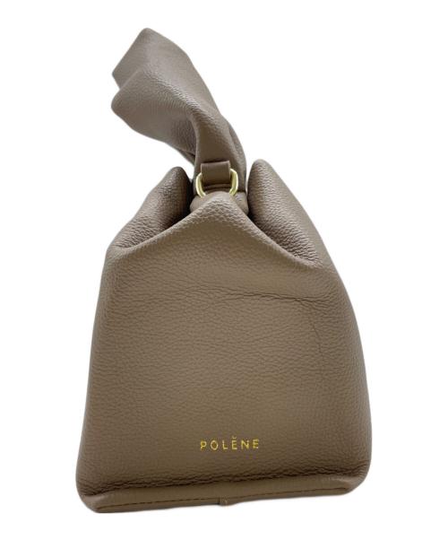 POLENE（ポレーヌ）POLENE (ポレーヌ) 2WAYバッグ グレーの古着・服飾アイテム
