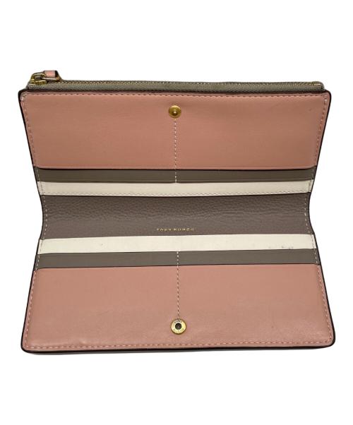 TORY BURCH（トリーバーチ）TORY BURCH (トリーバーチ) 長財布 グレーの古着・服飾アイテム