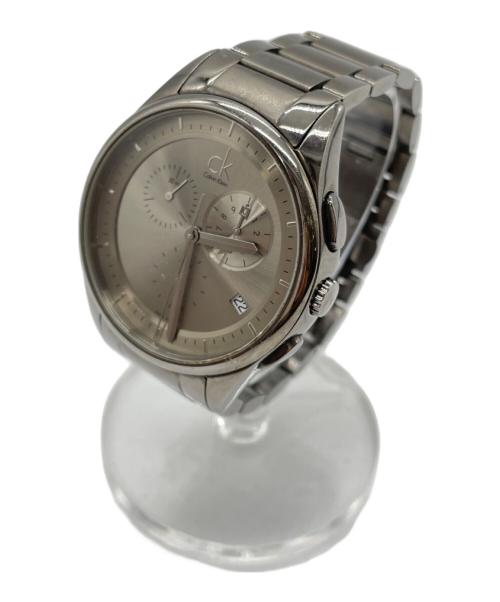 Calvin Klein（カルバンクライン）Calvin Klein (カルバンクライン) 腕時計 ブラウンの古着・服飾アイテム