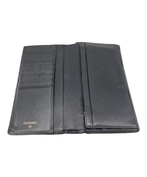 CHANEL（シャネル）CHANEL (シャネル) 長財布 ブラックの古着・服飾アイテム