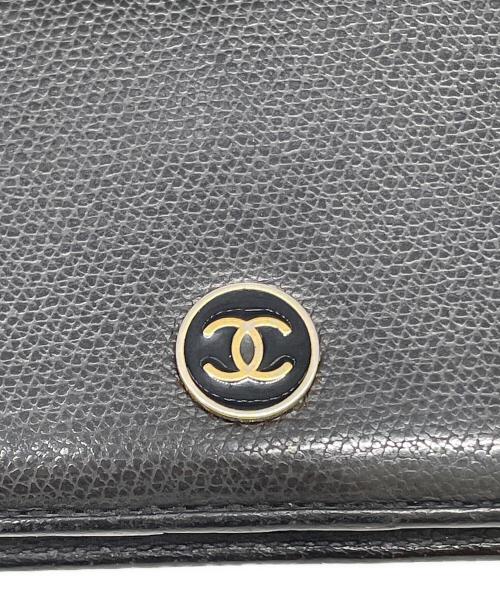 CHANEL（シャネル）CHANEL (シャネル) 長財布 ブラックの古着・服飾アイテム