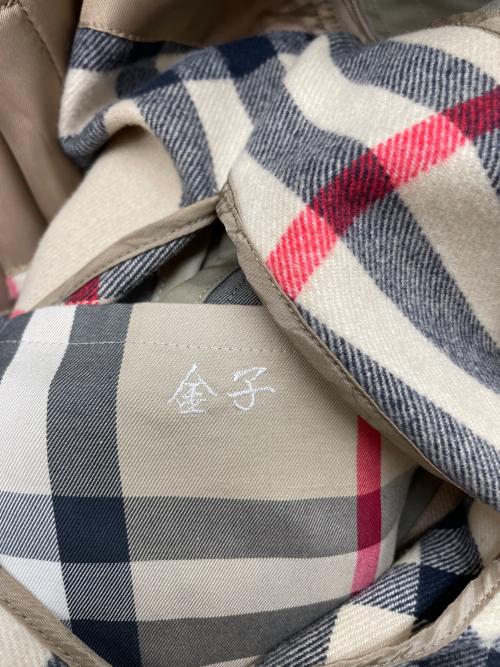 BURBERRY LONDON（バーバリーロンドン）BURBERRY LONDON (バーバリーロンドン) ライナー付ステンカラーコート カーキ サイズ:Freeの古着・服飾アイテム