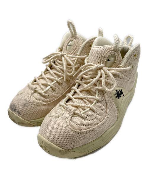 NIKE（ナイキ）NIKE (ナイキ) stussy (ステューシー) スニーカー アイボリー サイズ:26.5cmの古着・服飾アイテム