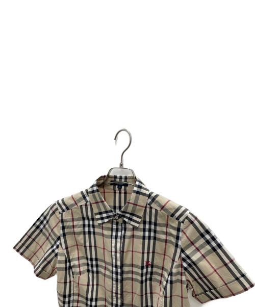 BURBERRY LONDON（バーバリーロンドン）BURBERRY LONDON (バーバリーロンドン) 半袖シャツ ベージュ サイズ:Lの古着・服飾アイテム