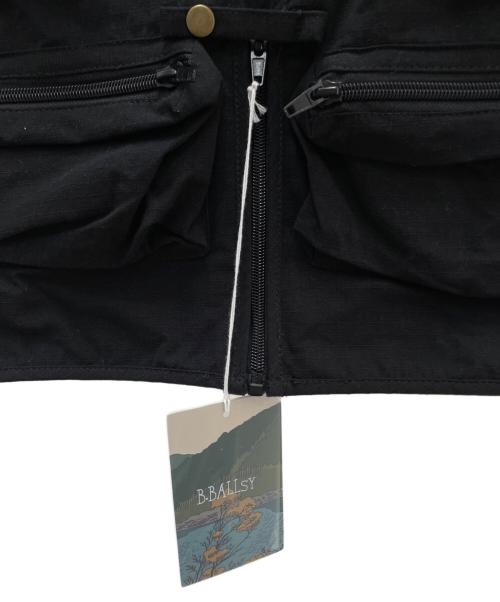 ballsy（ballsy）ballsy (ballsy) ミリタリーフィッシングベスト ブラック サイズ:Free 未使用品の古着・服飾アイテム