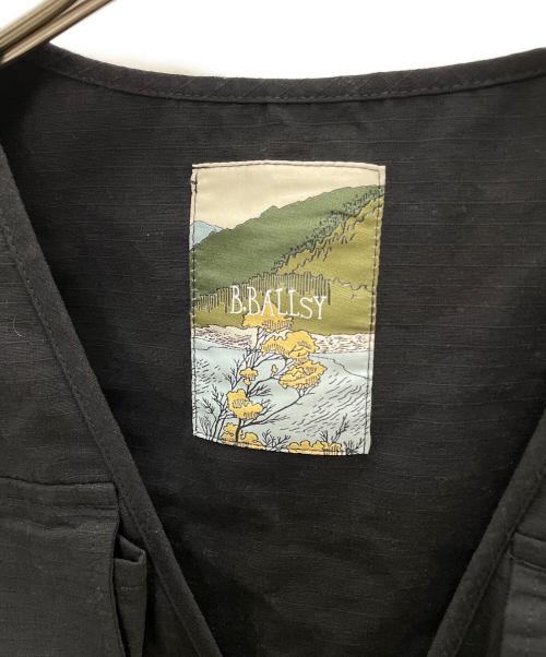 ballsy（ballsy）ballsy (ballsy) ミリタリーフィッシングベスト ブラック サイズ:Free 未使用品の古着・服飾アイテム