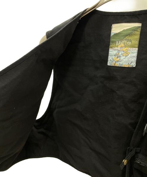 ballsy（ballsy）ballsy (ballsy) ミリタリーフィッシングベスト ブラック サイズ:Free 未使用品の古着・服飾アイテム