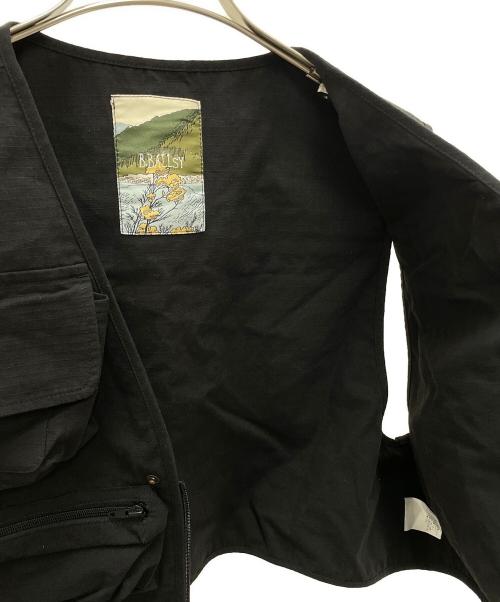 ballsy（ballsy）ballsy (ballsy) ミリタリーフィッシングベスト ブラック サイズ:Free 未使用品の古着・服飾アイテム