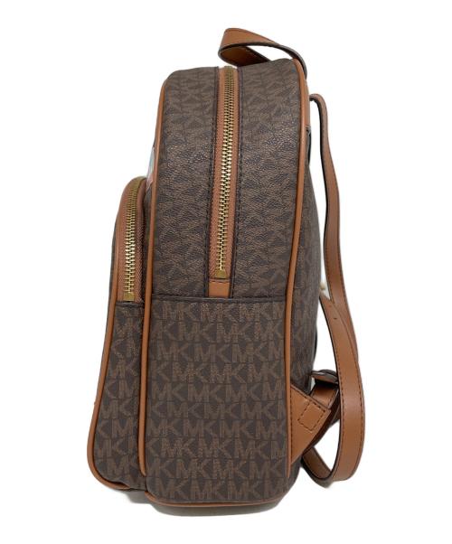 MICHAEL KORS（マイケル・コース）MICHAEL KORS (マイケル・コース) リュック ブラウンの古着・服飾アイテム