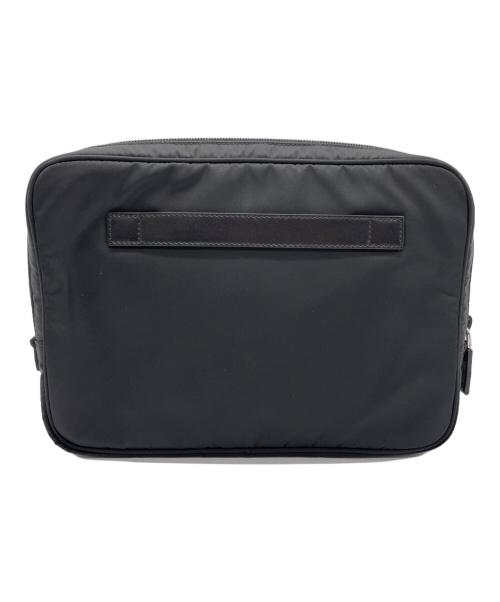 PRADA（プラダ）PRADA (プラダ) クラッチバッグ ブラックの古着・服飾アイテム