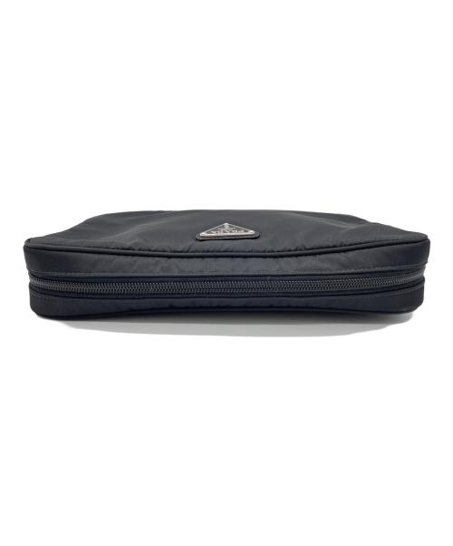 PRADA（プラダ）PRADA (プラダ) クラッチバッグ ブラックの古着・服飾アイテム