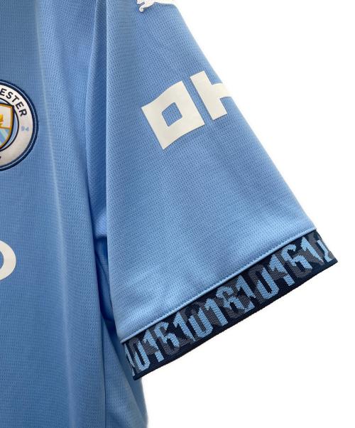 PUMA（プーマ）PUMA (プーマ) Manchester City (マンチェスター・シティ) ゲームシャツ スカイブルー サイズ:XLの古着・服飾アイテム