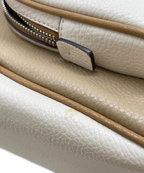 COACH（コーチ）COACH (コーチ) リュック ベージュ×ホワイトの古着・服飾アイテム