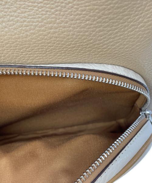 COACH（コーチ）COACH (コーチ) リュック ベージュ×ホワイトの古着・服飾アイテム