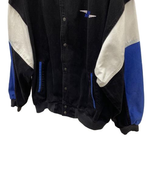 ID WEAR（アイディー ウェア）ID WEAR (アイディー ウェア) スタジャン ブラック サイズ:XLの古着・服飾アイテム