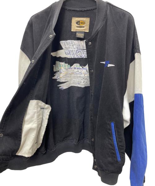 ID WEAR（アイディー ウェア）ID WEAR (アイディー ウェア) スタジャン ブラック サイズ:XLの古着・服飾アイテム