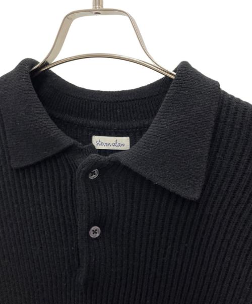 STEVEN ALAN（スティーブンアラン）STEVEN ALAN (スティーブンアラン) 厚手ニット ブラック サイズ:Ｍの古着・服飾アイテム