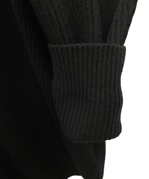 STEVEN ALAN（スティーブンアラン）STEVEN ALAN (スティーブンアラン) 厚手ニット ブラック サイズ:Ｍの古着・服飾アイテム