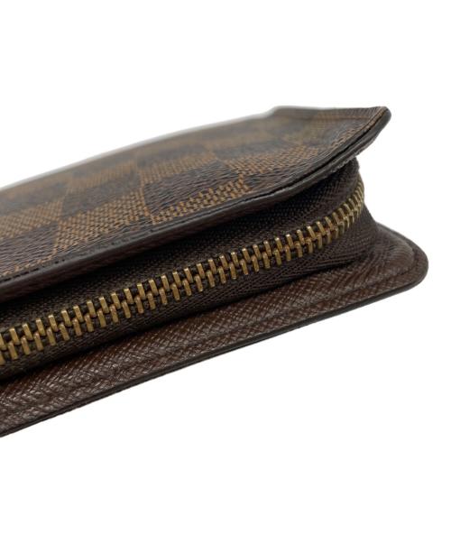 LOUIS VUITTON（ルイ ヴィトン）LOUIS VUITTON (ルイ ヴィトン) 長財布 ポルトモネ・ジップ ブラウンの古着・服飾アイテム