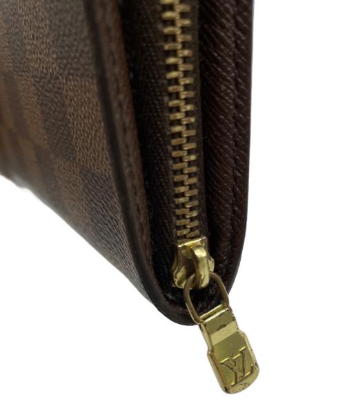 LOUIS VUITTON（ルイ ヴィトン）LOUIS VUITTON (ルイ ヴィトン) 長財布 ポルトモネ・ジップ ブラウンの古着・服飾アイテム