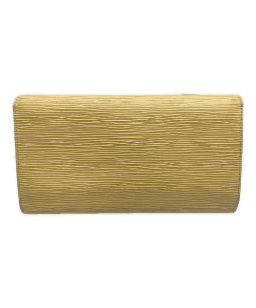 LOUIS VUITTON（ルイ ヴィトン）LOUIS VUITTON (ルイ ヴィトン) 長財布 エピ ポルトトレゾール・インターナショナル アイボリーの古着・服飾アイテム
