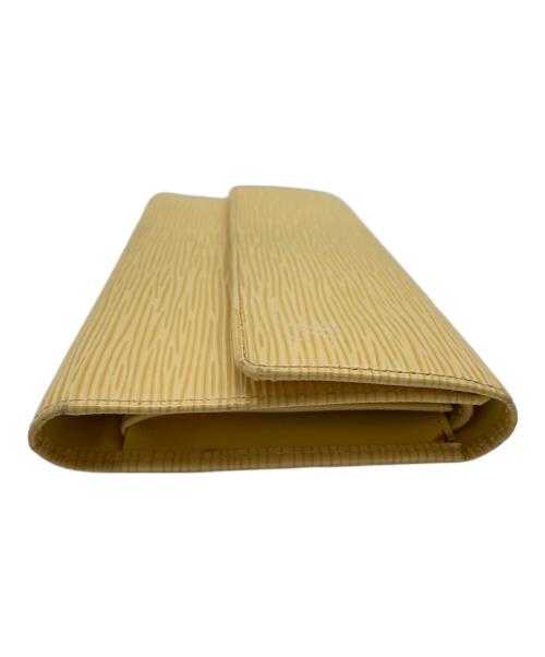 LOUIS VUITTON（ルイ ヴィトン）LOUIS VUITTON (ルイ ヴィトン) 長財布 エピ ポルトトレゾール・インターナショナル アイボリーの古着・服飾アイテム