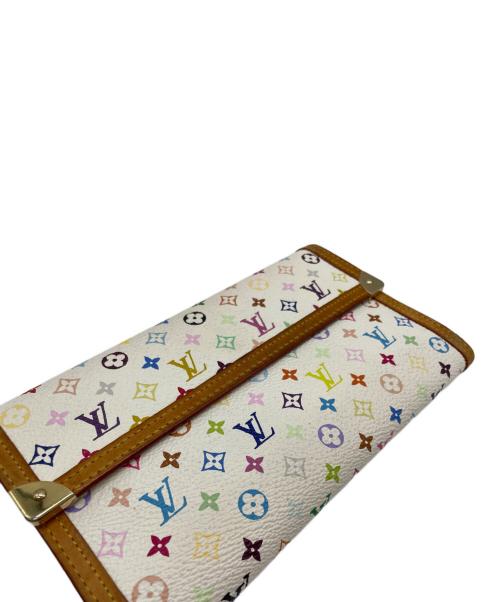 LOUIS VUITTON（ルイ ヴィトン）LOUIS VUITTON (ルイ ヴィトン) 長財布 ポルトトレゾール・インターナショナル ホワイトの古着・服飾アイテム