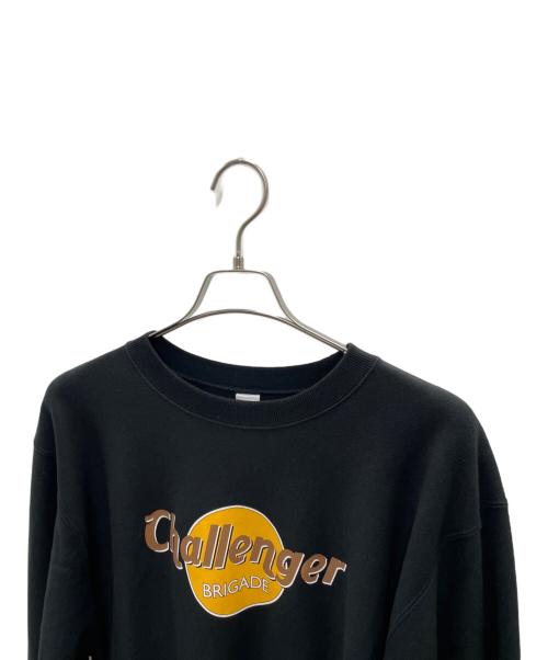 CHALLENGER（チャレンジャー）CHALLENGER (チャレンジャー) スウェット ブラック サイズ:Mの古着・服飾アイテム