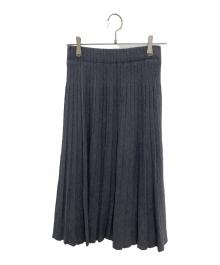 ETRE TOKYO（エトレトウキョウ）の古着「ニットスカート」｜グレー