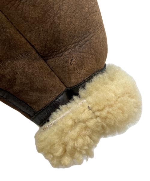 U.S.ARMY AIR FORCE（ユーエスアーミー エア フォース）U.S.ARMY AIR FORCE (ユーエスアーミー エア フォース) ムートンジャケット ブラウン サイズ:不明の古着・服飾アイテム