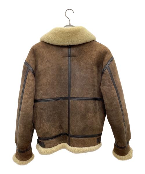 U.S.ARMY AIR FORCE（ユーエスアーミー エア フォース）U.S.ARMY AIR FORCE (ユーエスアーミー エア フォース) ムートンジャケット ブラウン サイズ:不明の古着・服飾アイテム