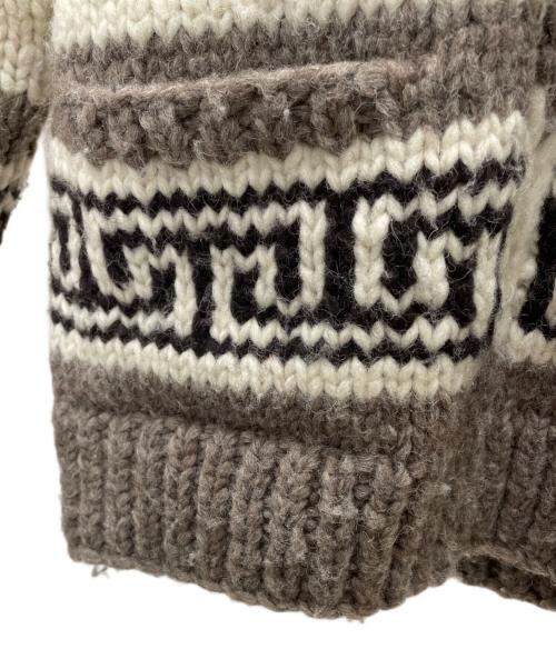 KANATA（カナタ）KANATA (カナタ) ウールジャケット グレー×ホワイト サイズ:Freeの古着・服飾アイテム