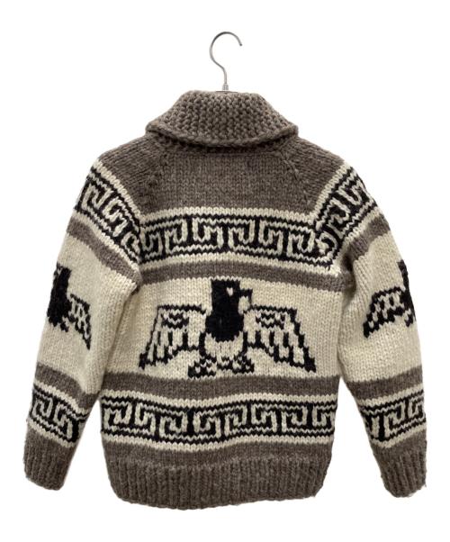 KANATA（カナタ）KANATA (カナタ) ウールジャケット グレー×ホワイト サイズ:Freeの古着・服飾アイテム