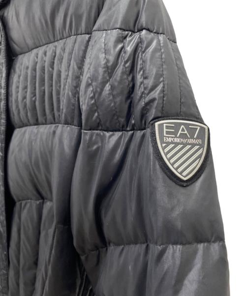 EMPORIO ARMANI（エンポリオアルマーニ）EMPORIO ARMANI (エンポリオアルマーニ) EA7 (イーエーセブン) 中綿ジャケット ブラック サイズ:Mの古着・服飾アイテム