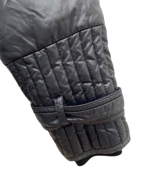 EMPORIO ARMANI（エンポリオアルマーニ）EMPORIO ARMANI (エンポリオアルマーニ) EA7 (イーエーセブン) 中綿ジャケット ブラック サイズ:Mの古着・服飾アイテム