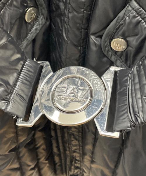 EMPORIO ARMANI（エンポリオアルマーニ）EMPORIO ARMANI (エンポリオアルマーニ) EA7 (イーエーセブン) 中綿ジャケット ブラック サイズ:Mの古着・服飾アイテム