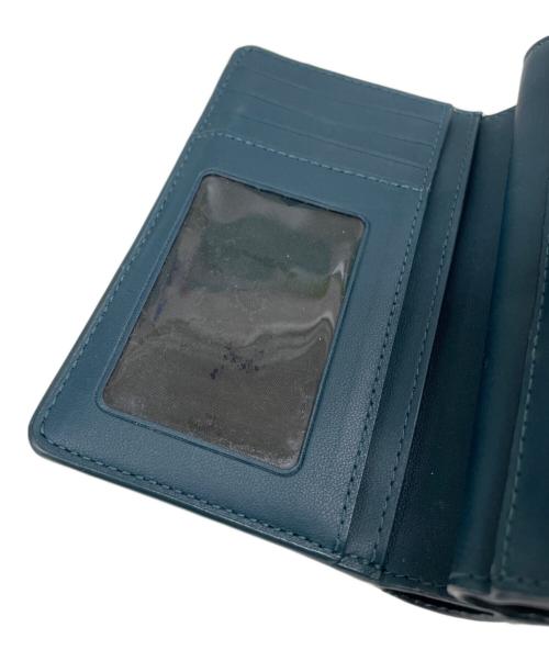 Kate Spade（ケイトスペード）Kate Spade (ケイトスペード) 2つ折り財布 ネイビーの古着・服飾アイテム