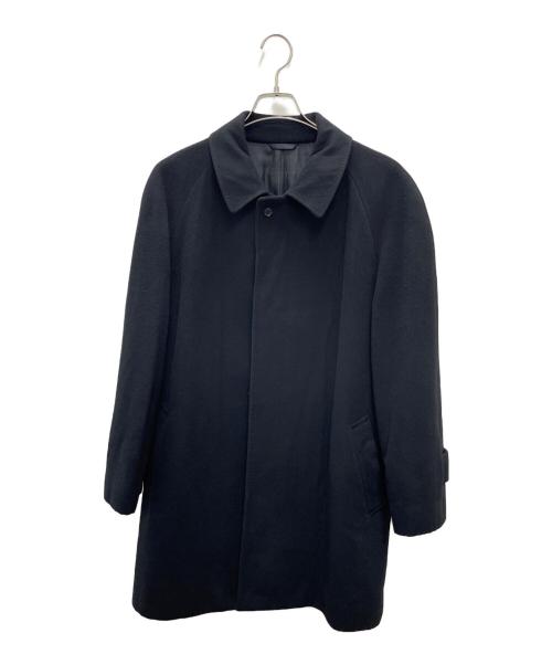 Kinloch Anderson（キンロックアンダーソン）Kinloch Anderson (キンロックアンダーソン) ウールコート ブラック サイズ:Mの古着・服飾アイテム