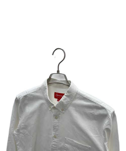 SUPREME（シュプリーム）SUPREME (シュプリーム) 長袖シャツ ホワイト サイズ:Mの古着・服飾アイテム