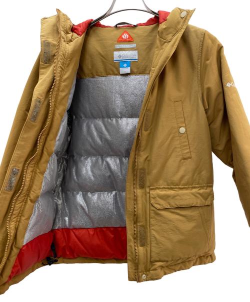 Columbia（コロンビア）Columbia (コロンビア) ダウンジャケット ベージュ サイズ:Mの古着・服飾アイテム