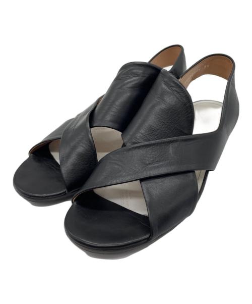 Maison Margiela（メゾンマルジェラ）Maison Margiela (メゾンマルジェラ) サンダル ブラック サイズ:24.5cmの古着・服飾アイテム