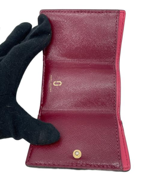 MARC JACOBS（マークジェイコブス）MARC JACOBS (マークジェイコブス) 3つ折り財布 ピンクベージュの古着・服飾アイテム