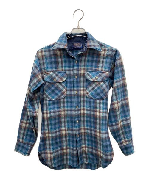 PENDLETON（ペンドルトン）PENDLETON (ペンドルトン) 長袖シャツ ブルー サイズ:Sの古着・服飾アイテム