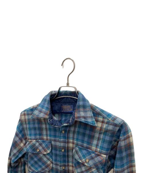 PENDLETON（ペンドルトン）PENDLETON (ペンドルトン) 長袖シャツ ブルー サイズ:Sの古着・服飾アイテム