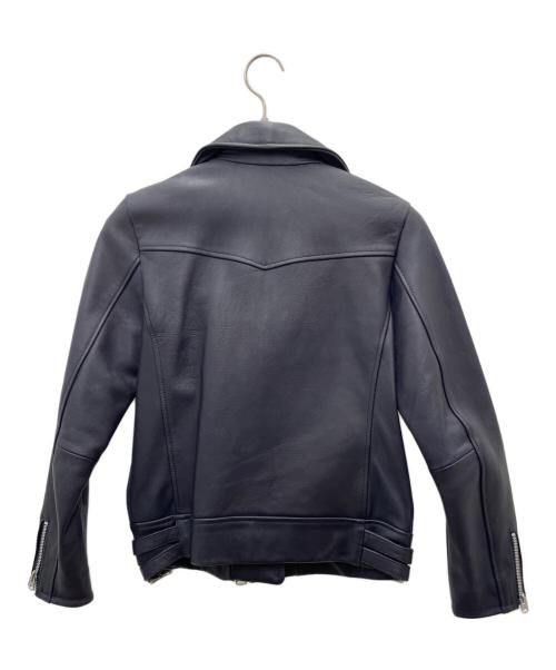 LOST DESSAU & CO（ロストデッサウ）LOST DESSAU & CO (ロストデッサウ) レザージャケット ネイビー サイズ:36の古着・服飾アイテム