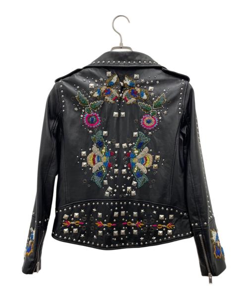 ZARA（ザラ）ZARA (ザラ) レザージャケット ブラック サイズ:Mの古着・服飾アイテム