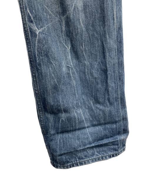 DIESEL（ディーゼル）DIESEL (ディーゼル) adidas (アディダス) デニムパンツ ネイビー サイズ: 78.5cm (W31)の古着・服飾アイテム