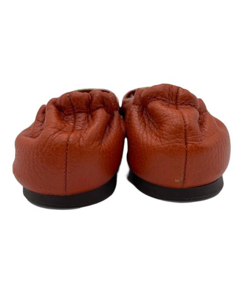 TORY BURCH（トリーバーチ）TORY BURCH (トリーバーチ) フラットシューズ ブラウン サイズ:23cmの古着・服飾アイテム