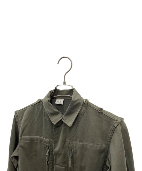 フランス軍（フランスグン）フランス軍 (フランスグン) ミリタリージャケット カーキ サイズ:Mの古着・服飾アイテム