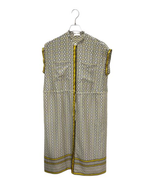 BALLSEY（ボールジィ）BALLSEY (ボールジィ) 半袖ワンピース イエロー サイズ:Mの古着・服飾アイテム